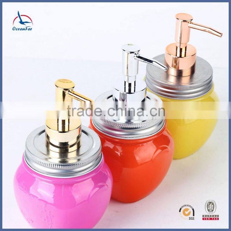 Custom Mason Jar Lids Hot Sale Mason Jar Soap Dispenser