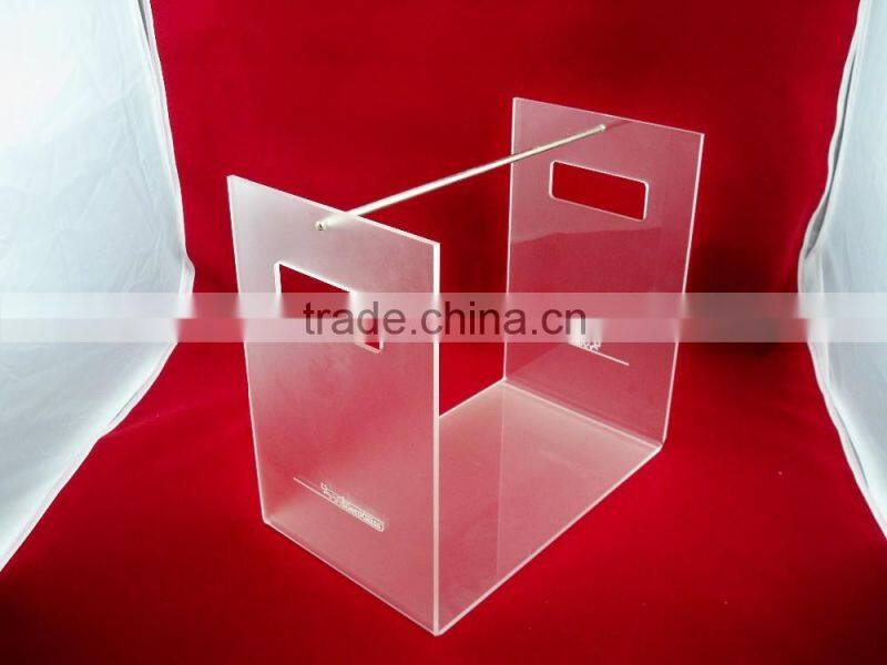clear acrylic display stand for wholesale