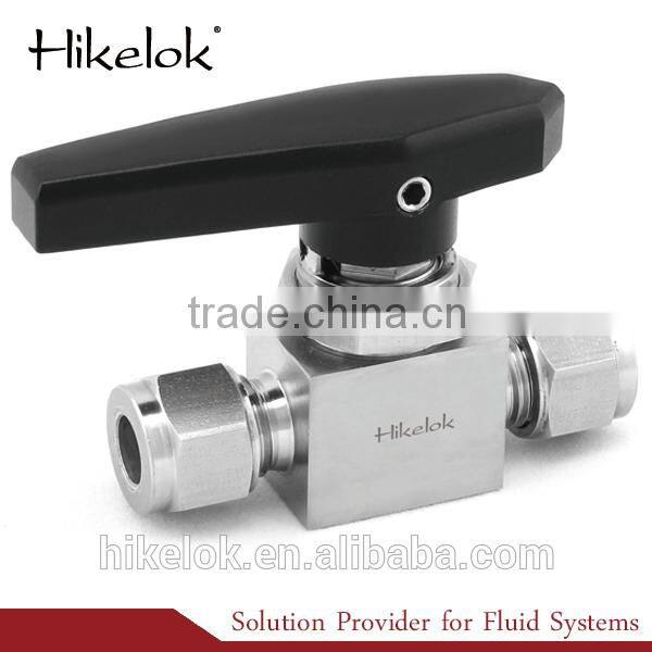 SS316 CNG gun valve, CNG dispenser 3 way ball valve mini ball valve