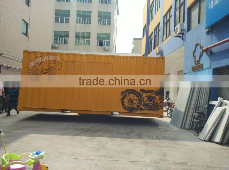 Second -hand container trailer restaurant