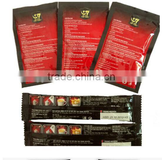 Three side sealed coffee bag with window with SGS certificate factory price up to 8 colors printing