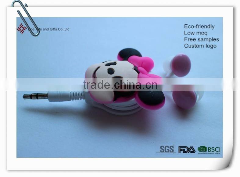 cartoon earphone,animal earpiece,earphone for child