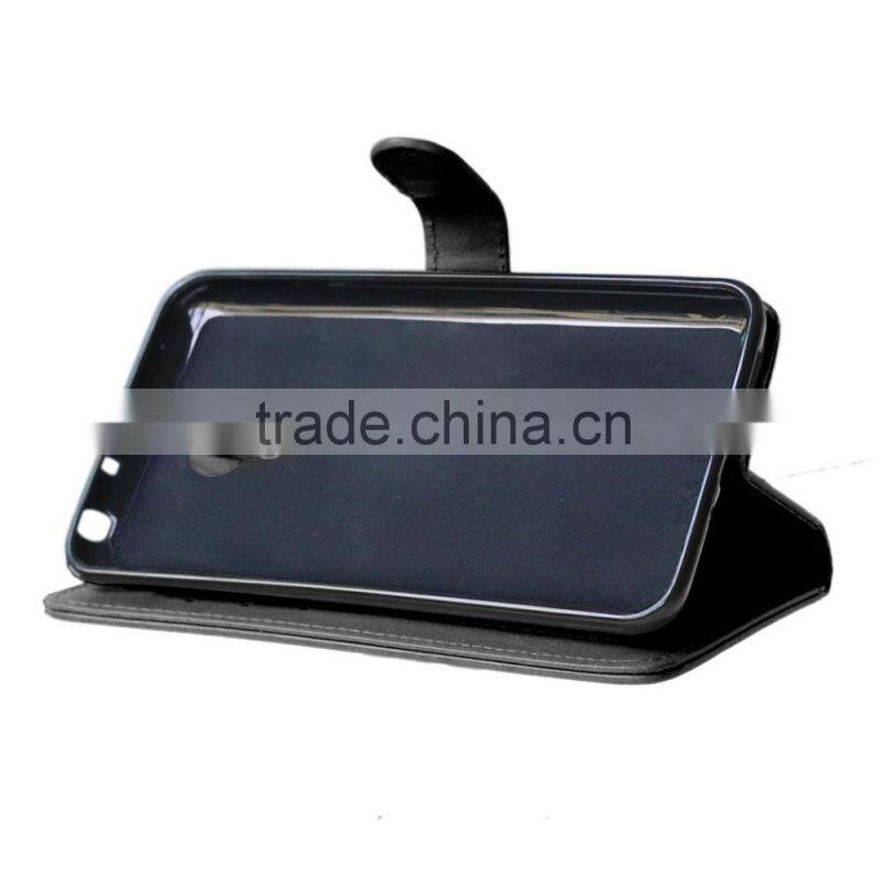 Mobile Phone PU Leather Flip Card-slot Case for Meizu MX4 Pro