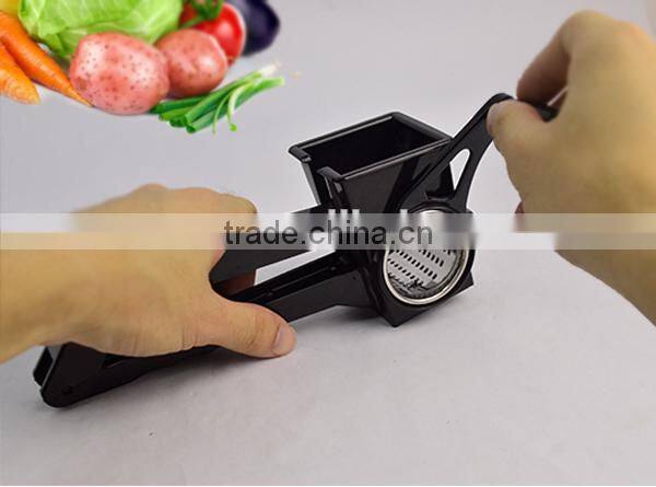 Fashion Design Manual Plastic Cheese & Vegetable Rotary Grater Cooking Baking Tools