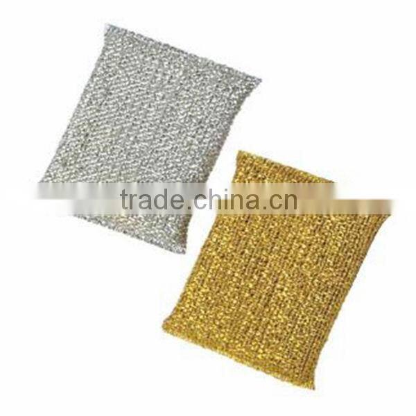 Colorful House kictchen using cleaning sponge scouring pad