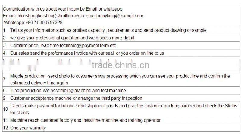 Full automatic Automatic t bar suspended metal roll former high precision