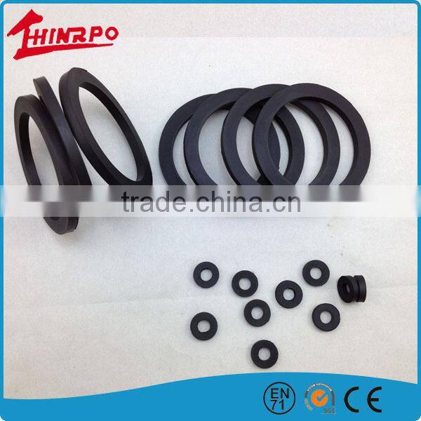 black NBR rubber o ring for Toilet component 75MM O.D. 58MM I.D. Rubber seal