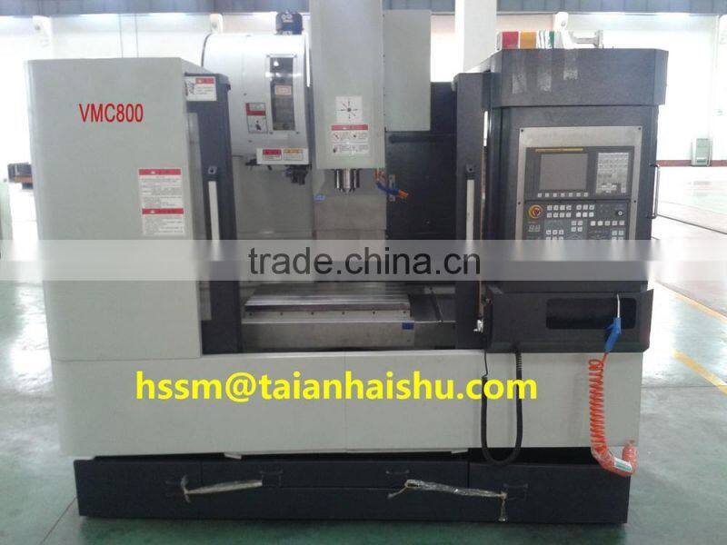 Chinese cnc machining center VMC800 CNC horizontal cnc center machine and provide the machining center DIY