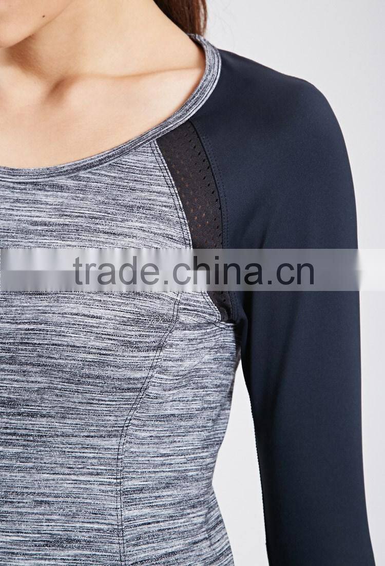 Girs plain nylon and spandex sport wholesale custom make women sport clothing yoga fitness wear wholesale