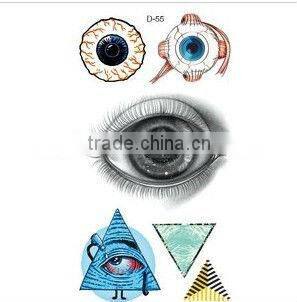 eye tatoo sticker