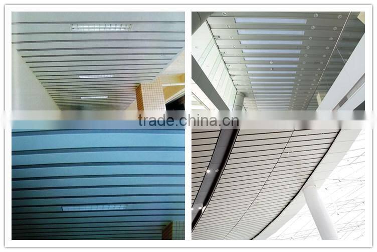 Building materials aluminum strip ceiling designs