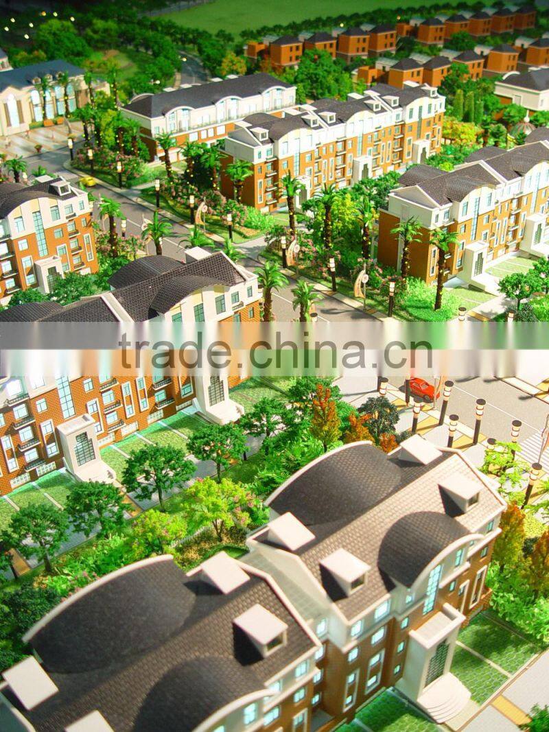 SH Model/ Villa District Building Model Maquette Maker