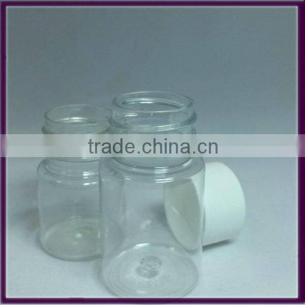 50ml pet container amber plastic pill bottle pet plastic
