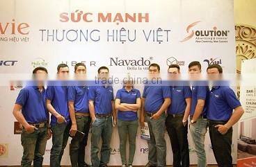 High quality best selling round mirror with 100% natural wood frame