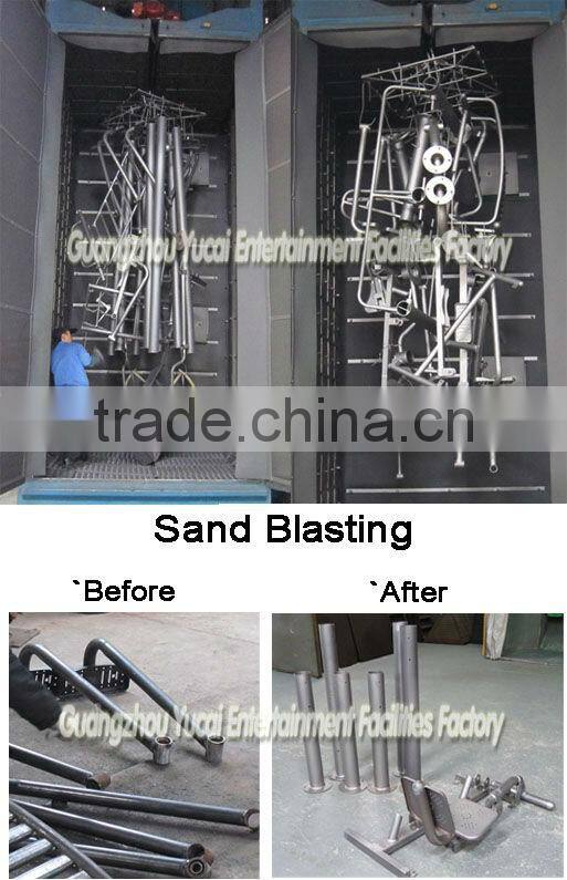 Outdoor fitness equipment wall exercise equipment