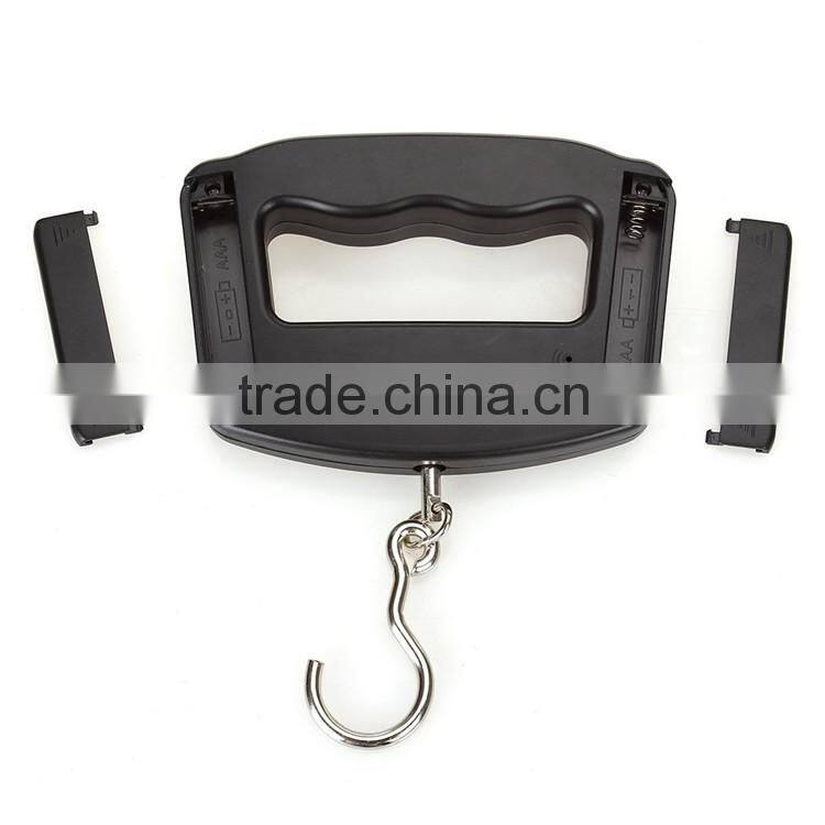 Hot sell digital hanging hook&strap luggage scale 110lb