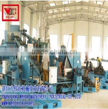 crepe rubber sheet Cutting Machine With Horizontal Disc