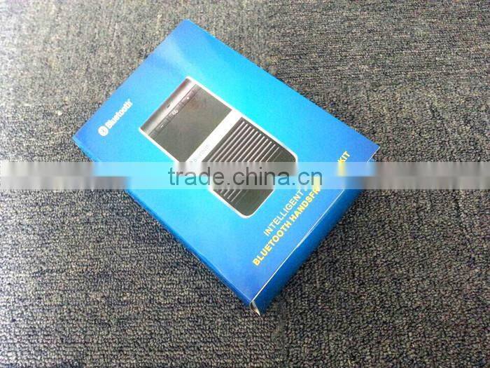 Solar charging bluetooth handfree car kit