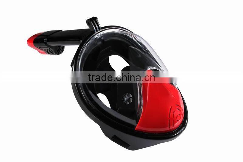 2016 hot sell full face snorkel Diving Mask for Gopro SJCAM