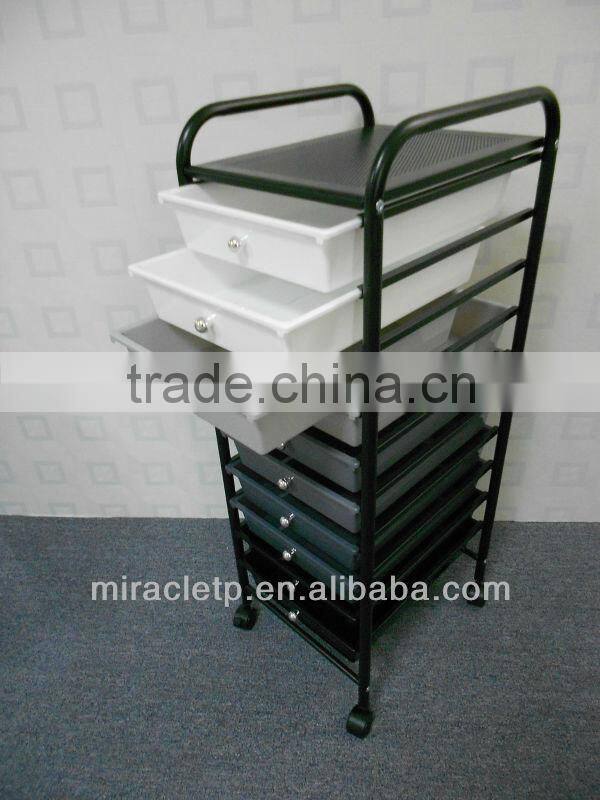 10 Plastic Drawer Storage Organizer Cart