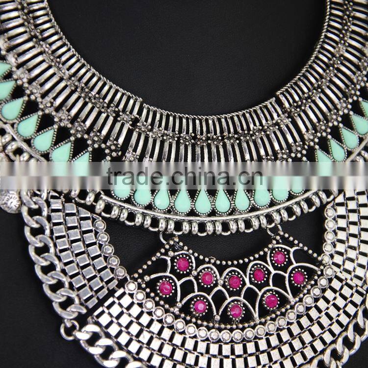 Hot statement necklace in guangzhou shopping website design
