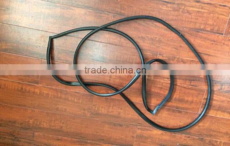 Apply to IHitachi EX-6 excavator front upper windshield GLASS seal rubber GASKET