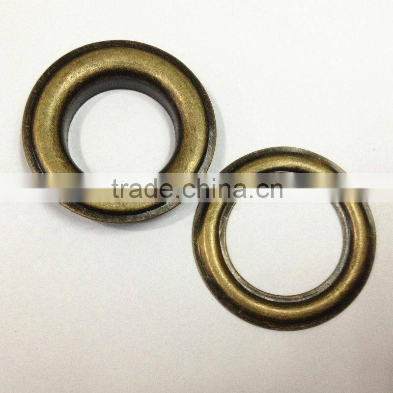 Metal Eyelets for luggage case box Inner.20mm brass eyelets , with colored painting