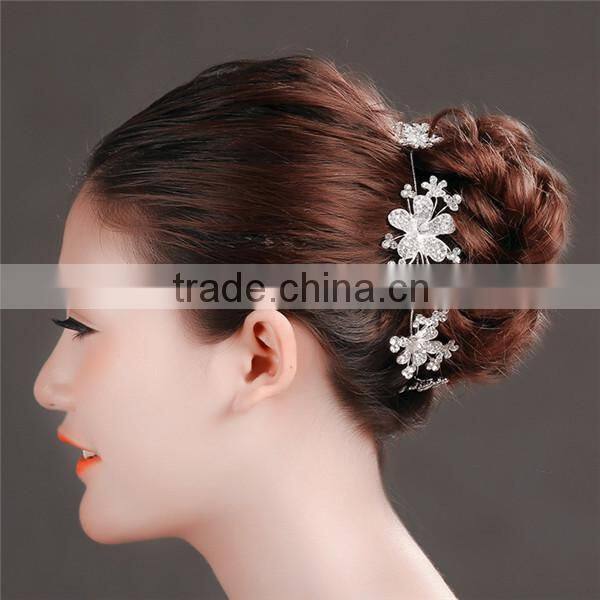 MYLOVE crystal rhinestone hair accessory flower bridal head dress MLF103