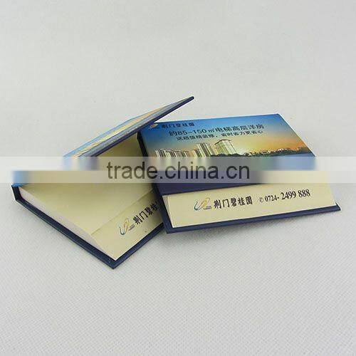 Diagonal memo pad Custom advertising memo notepad