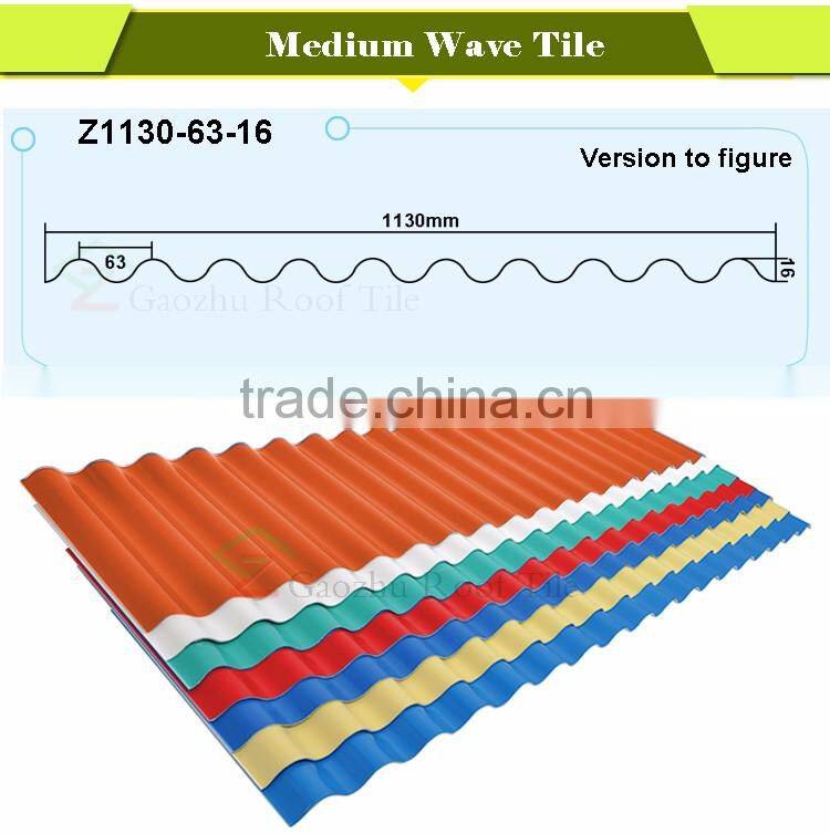 2016 new products long service life building materials cheap roof tiles prices PVC online shopping india