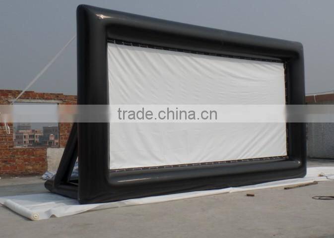 Inflatable Billboard Screen/Inflatable Movie Screen for Outdoor Movie Enjoying and Advertising