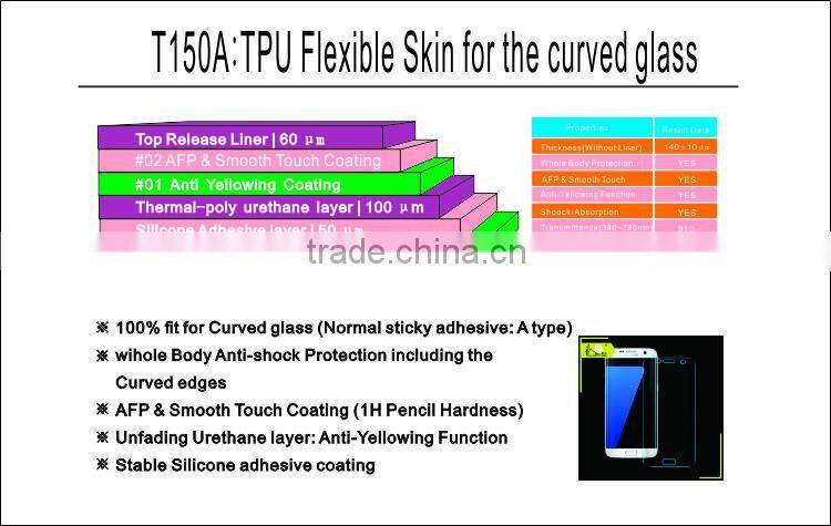 New Arrival Curved TPU Material Full Body Coverage Screen Protector Film for Samsung Galaxy A9