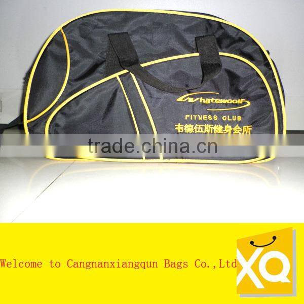 2015 new wholesale gym bag shoe compartment