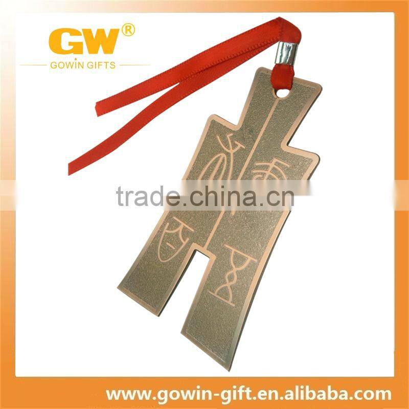 promotional cheap metal bookmark