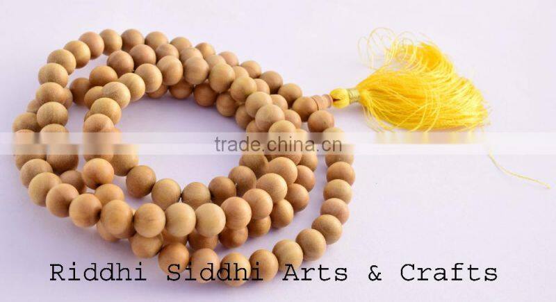 unique sandal-wood prayer mala bead/108 beads buddhist/mala prayer