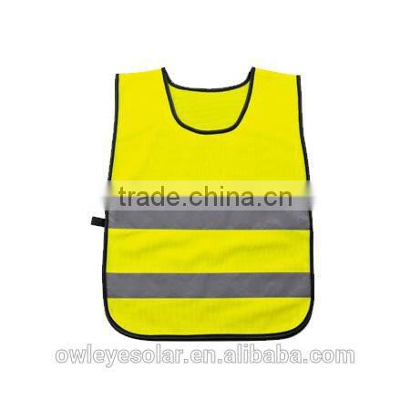 kids hi vis safety vest with logo printing for road safety, pink, red, green safety vests