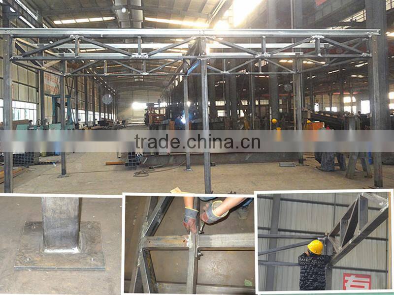 Steel Garages Frame Sheds and Warehouses Pre-assembly