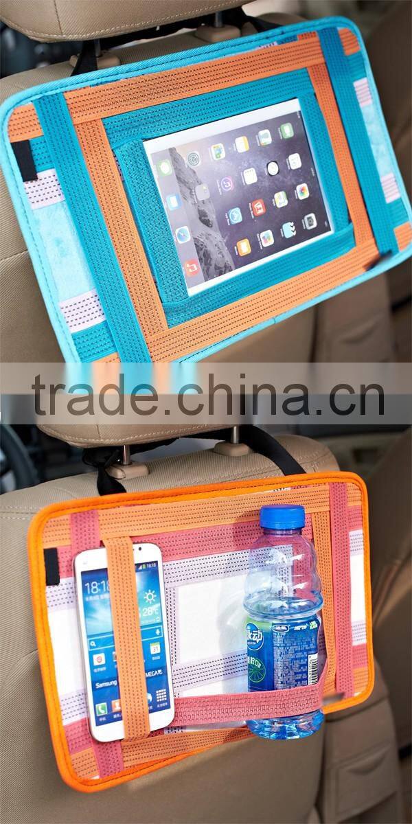 High quality Multi-function Elastic car back seat organizer /car organizer/car organizer for pad