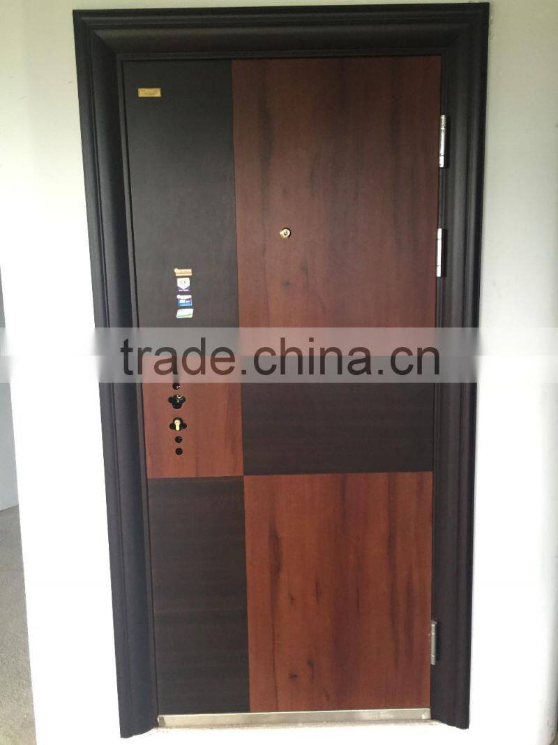 One And Half Double Leaf Steel Security Doors