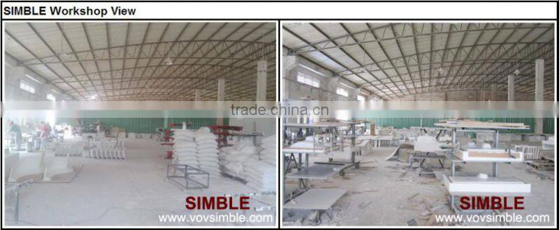 Artificial Quartz Stone Quartz Stone Dining Table Tops
