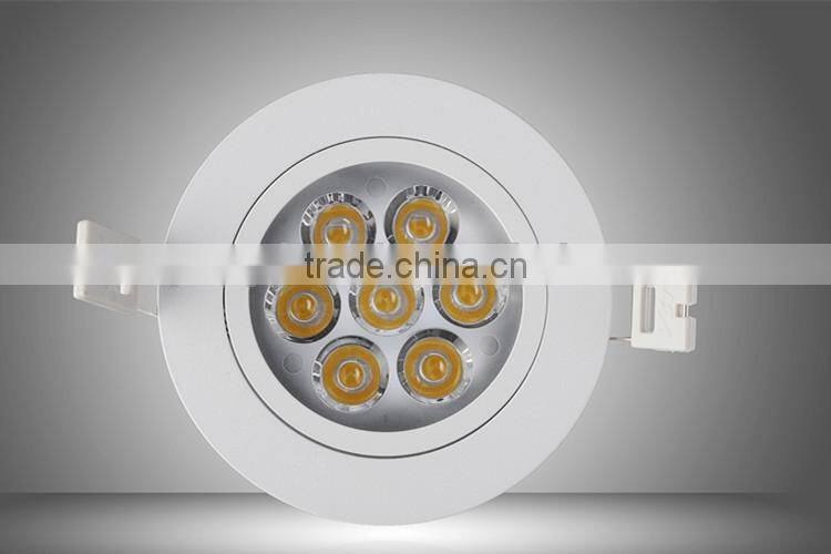 7W led downlight / Surface mount ceilnig led lights / Downlight 7w 7x1w led downlight