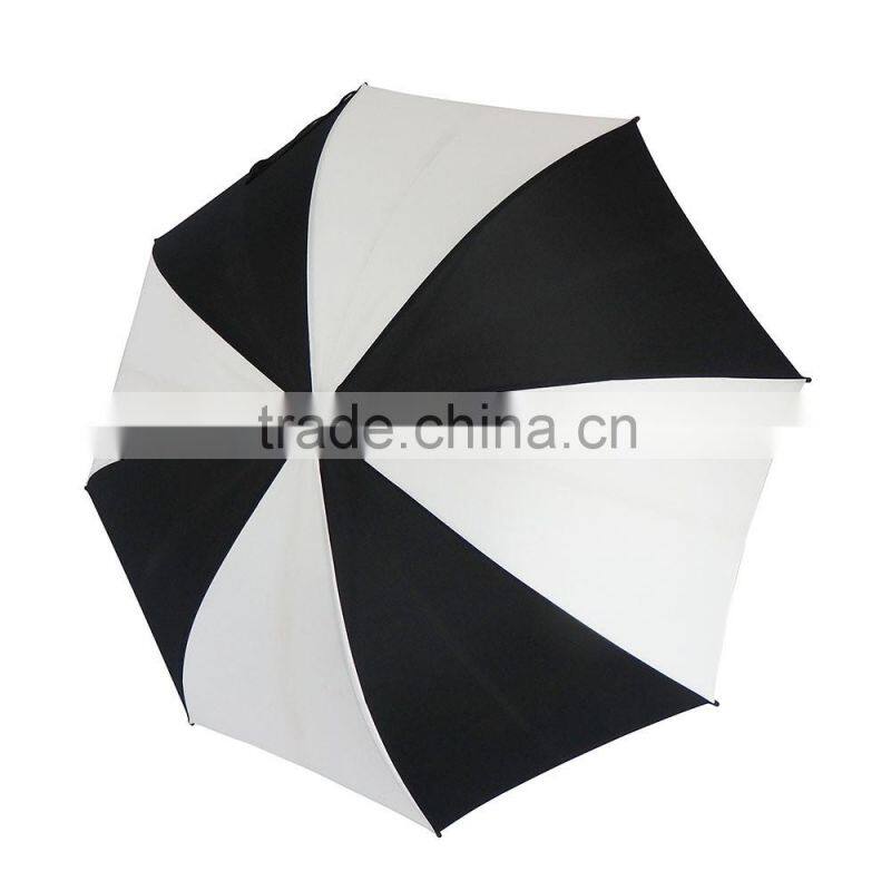 Wooden shaft and handle manual wooden straight umbrella