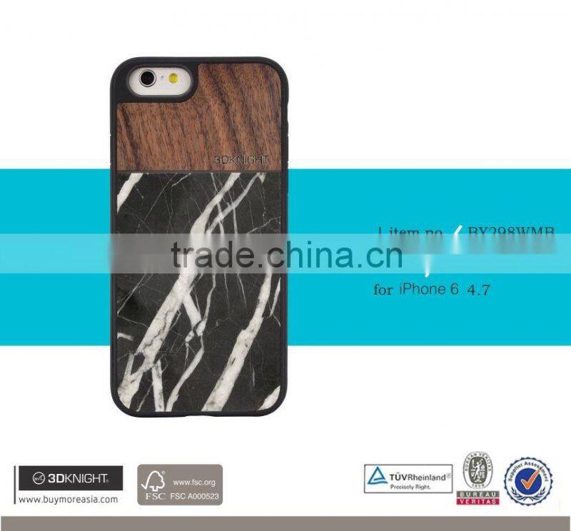 Customized OEM Fashion Design PC Marble Stone Material custom printed phone case for iPhone 6 6s
