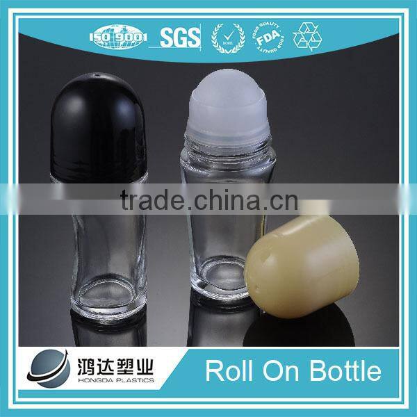 50ml roll on glass jar for cosmetics packaging