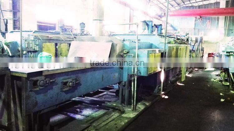 1200 degree continuous mesh belt heat treatment tempering oven