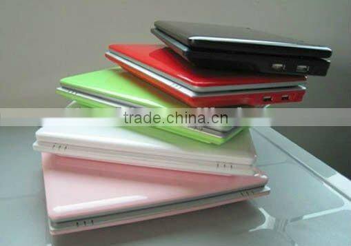 Mini Laptop with CPU WM8502 and 5 colors 7 Inch screen Hot sale
