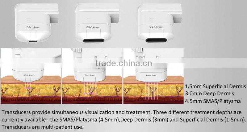 HIFU equipment for old woman wrinkle removal (HIFU-EX)