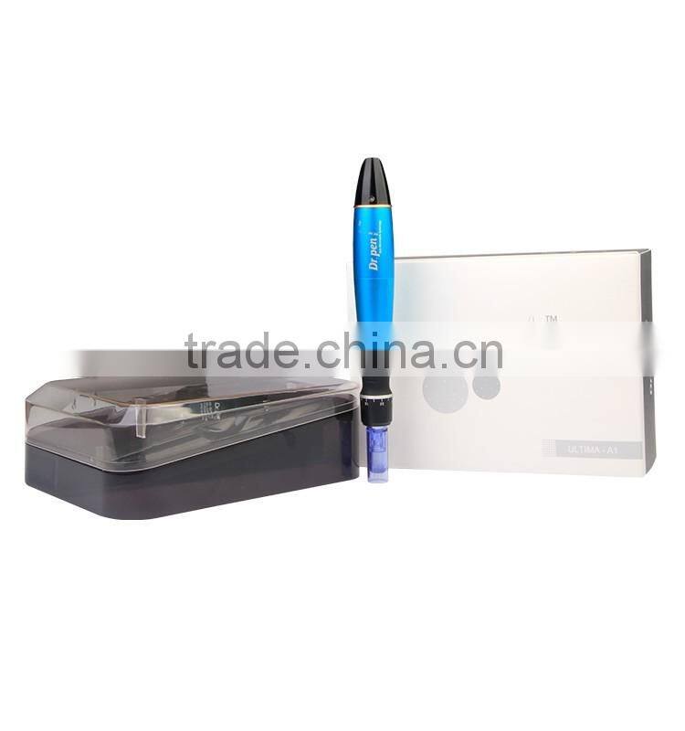 Best selling derma pen for scar treatment with 1 / 3 / 5 / 7 / 9 / 12 / 36 / 42 and nano needles head