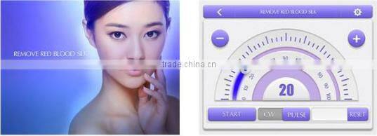 vascular vein spider vein removal rf / high power spider vein removal machine / 30mhz spider vein removal device