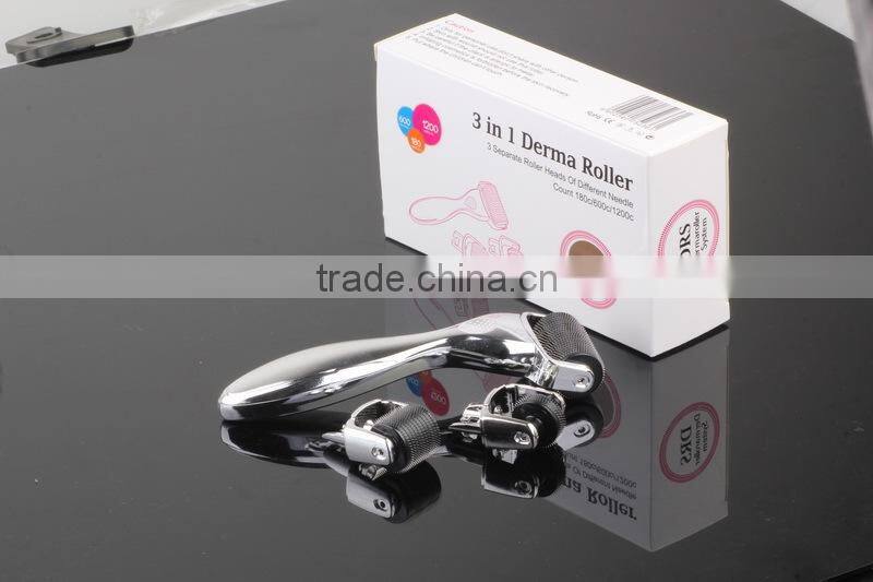 NL-DRS301S biogenesis dns derma roller 3 in 1 with 180/600/1200 pins (CE)